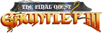 Gauntlet III: The Final Quest logo for ZX Spectrum